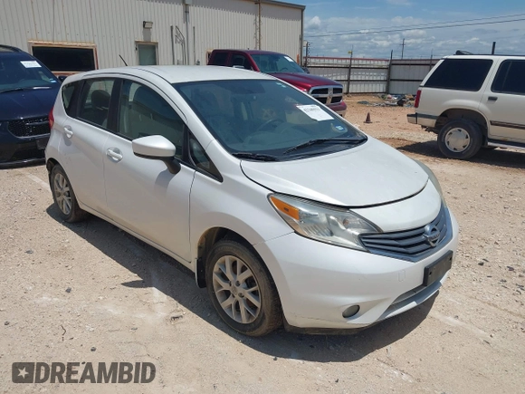 2015 Nissan Note S z VIN 3N1CE2CPXFL419619, wystawiony jako IAAI lot #42345933 z przebiegiem 99 289 mil mil oraz . Historia ofert i sprzedaży dostępna na DreamBid. Obrazek 1.