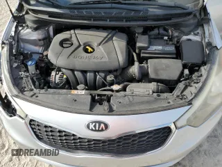 2015 Kia Forte LX with VIN KNAFK4A62F5362709, listed as a Copart auction lot 54345355 with 101,900 mi miles and Salvage Title. Bid and sale history available at carsss.com. Image 11.