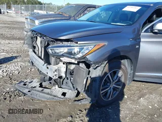 2019 Infiniti QX60 LUXE with VIN 5N1DL0MN7KC532048, listed as a IAAI auction lot 41206582 with 77,675 mi miles. Bid and sale history available at carsss.com. Image 18.