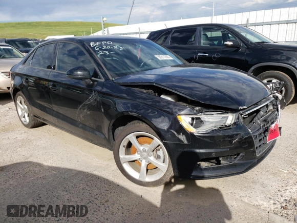 2016 Audi A3 2.0T Premium with VIN WAUB8GFF3G1048499, listed as a Copart auction lot 59311293 with 72,255 mi miles. Bid and sale history available at carsss.com. Image 4.