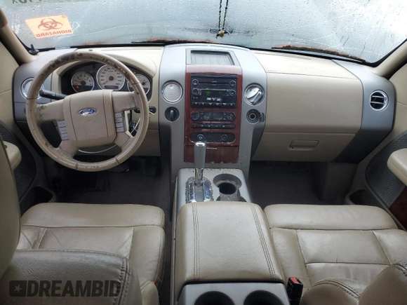 2006 Ford F-150 XL with VIN 1FTPW14V16FB63755, listed as a Copart auction lot 44211145 with 290,801 mi miles and Salvage Title. Bid and sale history available at carsss.com. Image 8.