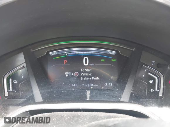 2020 Honda CR-V EX-L with VIN 7FART6H80LE011540, listed as a IAAI auction lot 42033698 with 70,834 mi miles and . Bid and sale history available at DreamBid. Image 7.