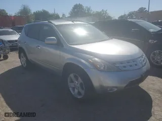 2003 Nissan Murano SE with VIN JN8AZ08W43W223179, listed as a Copart auction lot 74084564 with 150,827 mi miles and Clean Title. Bid and sale history available at carsss.com. Image 4.