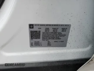 2021 GMC Terrain SLT with VIN 3GKALVEV1ML314007, listed as a Copart auction lot 44845655 with 74,673 mi miles and Salvage Title. Bid and sale history available at DreamBid. Image 13.