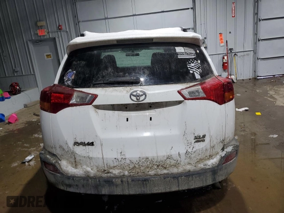 2013 Toyota RAV4 XLE with VIN 2T3RFREV3DW112677, listed as a Copart auction lot 44791795 with 107,017 mi miles and Salvage Title. Bid and sale history available at DreamBid. Image 6.