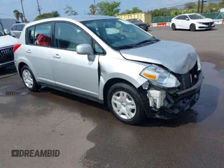 2010 Nissan Versa 1.8 SL with VIN 3N1BC1CP5AL465573, listed as a IAAI auction lot 41536648 with 91,108 mi miles. Bid and sale history available at carsss.com. Image 1.