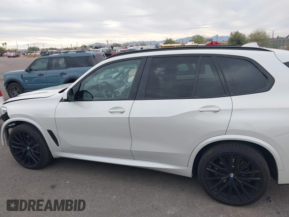 2022 BMW X5 sDrive40i with VIN 5UXCR4C09N9K29185, listed as a IAAI auction lot 41579217 with 35,098 mi miles. Bid and sale history available at carsss.com. Image 15.