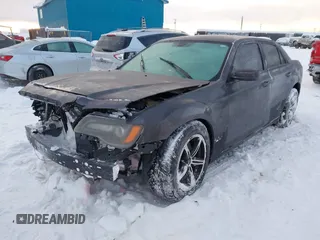 2014 Chrysler 300 with VIN 2C3CCAGG9EH297337, listed as a IAAI auction lot 41268387 with 104,542 mi miles. Bid and sale history available at carsss.com. Image 18.