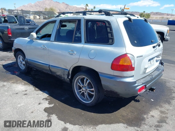 2004 Hyundai Santa Fe GLS with VIN KM8SC13E74U711329, listed as a IAAI auction lot 41814704 with 1 mi miles. Bid and sale history available at carsss.com. Image 3.