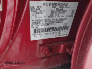 2021 Ford Mustang Mach-E Premium с VIN 3FMTK3SS8MMA61778, выставлен на аукционе IAAI как лот 41437558 с пробегом 77 270 миль миль и . История ставок и продаж доступна на DreamBid. Изображение 9.
