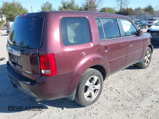 2013 Honda Pilot EX-L with VIN 5FNYF4H50DB030373, listed as a IAAI auction lot 41719230 with 1 mi miles. Bid and sale history available at carsss.com. Image 4.