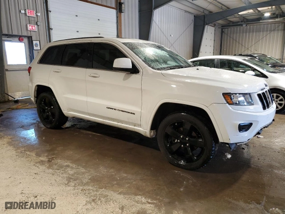 2015 Jeep Grand Cherokee Laredo with VIN 1C4RJFAGXFC651324, listed as a Copart auction lot 43622905 with 134,317 mi miles and Salvage Title. Bid and sale history available at carsss.com. Image 4.
