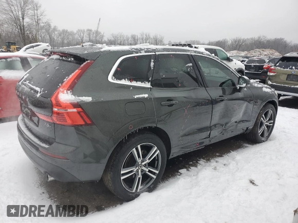 2020 Volvo XC60 Momentum with VIN YV4102RK1L1417904, listed as a Copart auction lot 43446415 with 140,689 mi miles and Salvage title. Bid and sale history available at DreamBid. Image 3.