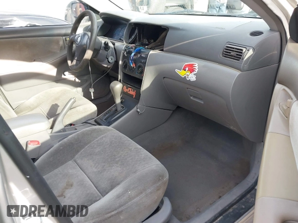 2004 Toyota Corolla CE with VIN 1NXBR32E14Z255758, listed as a IAAI auction lot 41901809 with 156,408 mi miles and . Bid and sale history available at DreamBid. Image 5.