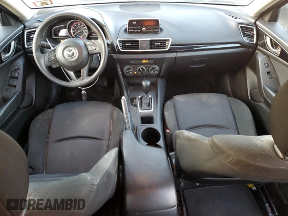 2014 Mazda 3 i Sport with VIN JM1BM1K76E1214392, listed as a Copart auction lot 42334585 with 165,202 mi miles and Salvage Title. Bid and sale history available at DreamBid. Image 8.