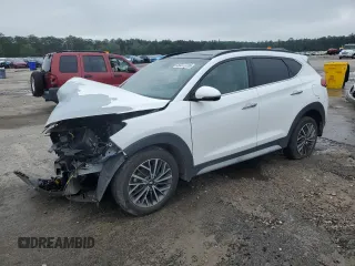 2020 Hyundai Tucson Ultimate with VIN KM8J33AL5LU226453, listed as a Copart auction lot 58377235 with 89,981 mi miles and Salvage title. Bid and sale history available at DreamBid. Image 1.