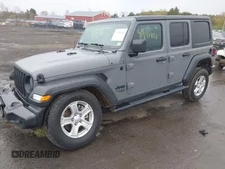 2021 Jeep Wrangler Unlimited Willys с VIN 1C4HJXDN4MW832099, выставлен на аукционе IAAI как лот 41994483 с пробегом 63 172 миль миль и . История ставок и продаж доступна на DreamBid. Изображение 2.