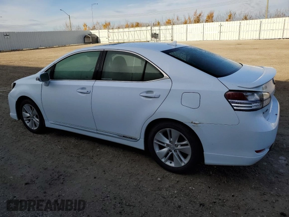2010 Lexus HS with VIN JTHBB1BA7A2003304, listed as a Copart auction lot 75722344 with 154,641 mi miles and Salvage Title. Bid and sale history available at carsss.com. Image 2.