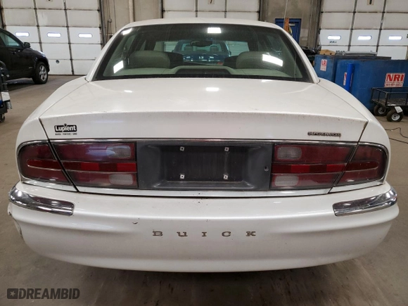 1999 Buick Park Avenue Ultra with VIN 1G4CU5213X4649052, listed as a Copart auction lot 72684084 with 0 mi miles and Salvage Title. Bid and sale history available at carsss.com. Image 6.