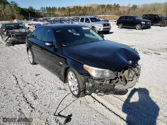 2004 BMW 5 Series 545iA with VIN WBANB33534B108502, listed as a Copart auction lot 49930725 with 158,949 mi miles and Salvage Title. Bid and sale history available at carsss.com. Image 11.