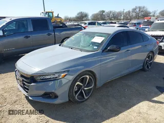 2022 Honda Accord Sport SE with VIN 1HGCV1F49NA114533, listed as a IAAI auction lot 41762430 with 38,566 mi miles and . Bid and sale history available at carsss.com. Image 17.
