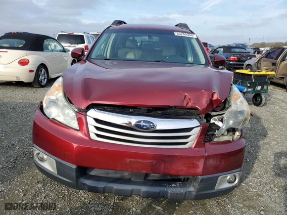 2011 Subaru Outback 2.5i Prem AWP/HK Aud with VIN 4S4BRBFCXB3375127, listed as a Copart auction lot 85209394 with 116,184 mi miles and Salvage Title. Bid and sale history available at carsss.com. Image 5.