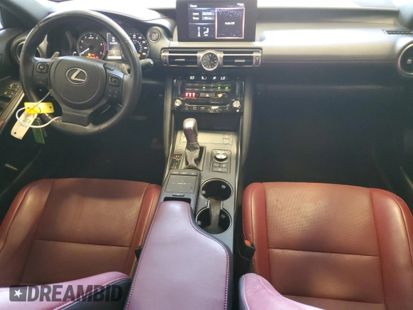 2022 Lexus IS 300 with VIN JTHDA1D29N5119786, listed as a Copart auction lot 48182275 with 59,098 mi miles and Clean title. Bid and sale history available at DreamBid. Image 8.
