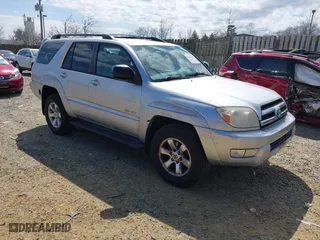 2005 Toyota 4Runner SR5 with VIN JTEBU14R750071095, listed as a IAAI auction lot 41803407 with 266,032 mi miles. Bid and sale history available at carsss.com. Image 1.