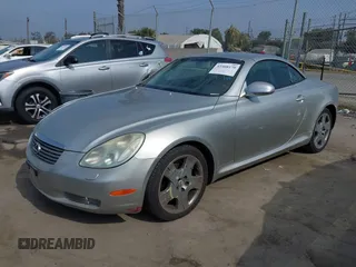 2002 Lexus SC 430 z VIN JTHFN48Y520017410, wystawiony jako IAAI lot #42408170 z przebiegiem 149 875 mil mil oraz . Historia ofert i sprzedaży dostępna na DreamBid. Obrazek 2.