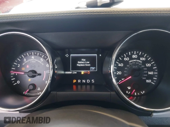 2016 Ford Mustang GT with VIN 1FA6P8CF3G5311123, listed as a IAAI auction lot 41709977 with 58,881 mi miles and . Bid and sale history available at carsss.com. Image 7.