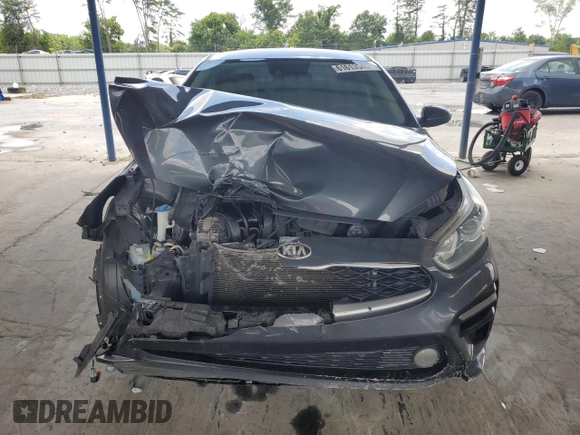 2019 Kia Forte LXS with VIN 3KPF24AD1KE020166, listed as a Copart auction lot 61613545 with 91,470 mi miles and Salvage title. Bid and sale history available at DreamBid. Image 5.