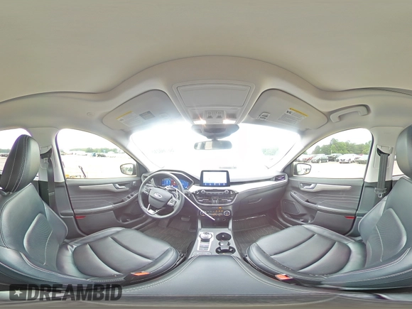 2021 Ford Escape SEL with VIN 1FMCU9H68MUB09069, listed as a Copart auction lot 58760215 with 27,694 mi miles and Salvage title. Bid and sale history available at DreamBid. Image 15.