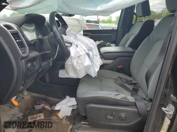 2022 Ram 1500 Big Horn with VIN 1C6SRFFT1NN426154, listed as a Copart auction lot 57332205 with 103,942 mi miles and Salvage title. Bid and sale history available at DreamBid. Image 7.