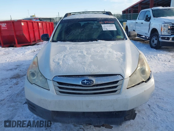 2011 Subaru Outback 2.5i z VIN 4S4BRCAC1B3434756, wystawiony jako IAAI lot #41394005 z przebiegiem 179 884 mil mil oraz . Historia ofert i sprzedaży dostępna na DreamBid. Obrazek 13.