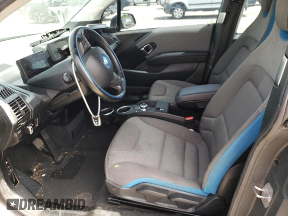 2017 BMW i3 with VIN WBY1Z8C55HV889536, listed as a Copart auction lot 60530123 with 61,372 mi miles. Bid and sale history available at carsss.com. Image 7.