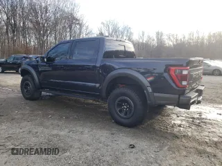 2022 Ford F-150 Raptor with VIN 1FTFW1RG0NFB46241, listed as a Copart auction lot 76933043 with Not Provided miles and Salvage Title. Bid and sale history available at carsss.com. Image 2.