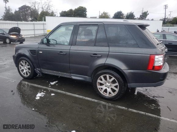 2009 Land Rover Range Rover Sport HSE with VIN SALSK25489A204037, listed as a Copart auction lot 44269975 with 172,128 mi miles and Salvage Title. Bid and sale history available at carsss.com. Image 2.