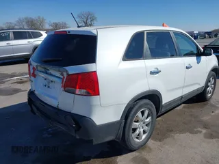 2011 Kia Sorento LX with VIN 5XYKT3A1XBG130115, listed as a IAAI auction lot 41844149 with 202,443 mi miles and . Bid and sale history available at carsss.com. Image 13.