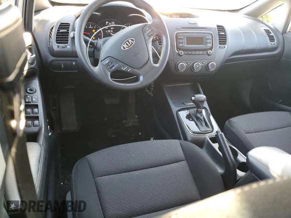 2017 Kia Forte5 LX with VIN KNAFK5A81H5694019, listed as a Copart auction lot 50830055 with 38,359 mi miles and Salvage Title. Bid and sale history available at carsss.com. Image 8.