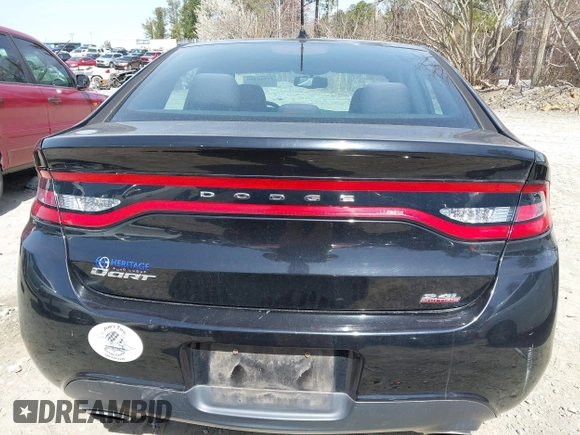 2014 Dodge Dart SXT with VIN 1C3CDFBB9ED802506, listed as a IAAI auction lot 41748280 with 99,324 mi miles. Bid and sale history available at carsss.com. Image 16.