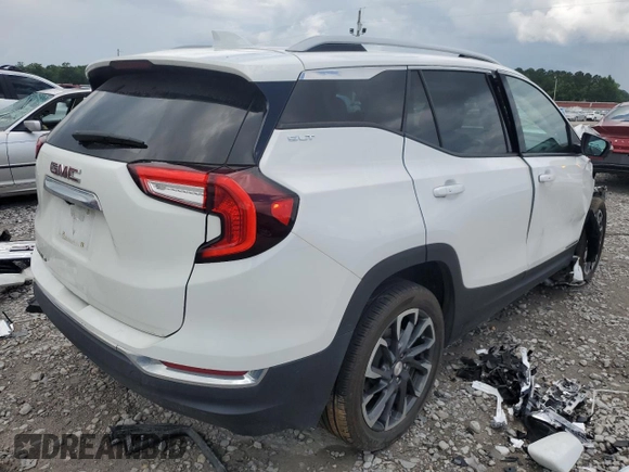 2023 GMC Terrain SLT z VIN 3GKALPEG6PL211750, wystawiony jako Copart lot #59413835 z przebiegiem 52 200 mil mil oraz Szkoda całkowita • Salvage title. Historia ofert i sprzedaży dostępna na DreamBid. Obrazek 3.