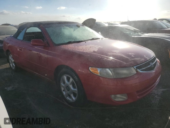 2001 Toyota Solara SE with VIN 2T1FF22P71C449035, listed as a Copart auction lot 78398424 with Not Provided miles and Non Repairable. Bid and sale history available at DreamBid. Image 4.
