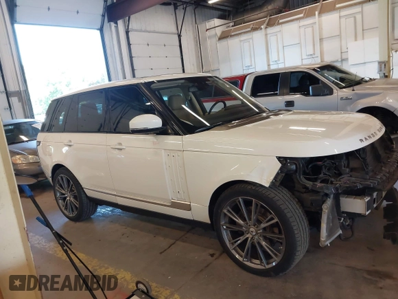 2016 Land Rover Range Rover with VIN SALGR2PF4GA313785, listed as a IAAI auction lot 42383689 with 81,836 mi miles and . Bid and sale history available at DreamBid. Image 14.