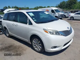 2015 Toyota Sienna Limited with VIN 5TDDK3DC2FS108045, listed as a IAAI auction lot 42398925 with 97,255 mi miles and . Bid and sale history available at DreamBid. Image 1.
