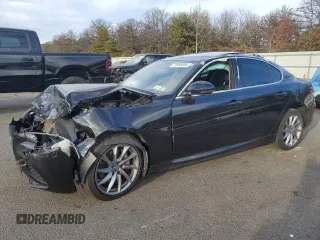 2020 Alfa Romeo Giulia with VIN ZARFANAN2L7626987, listed as a Copart auction lot 74959044 with 33,486 mi miles and Salvage Title. Bid and sale history available at carsss.com. Image 1.