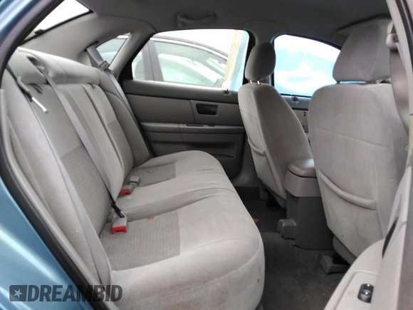 2006 Ford Taurus SE Standard with VIN 1FAHP53UX6A176539, listed as a Copart auction lot 55379395 with 187,394 mi miles and Salvage Title. Bid and sale history available at DreamBid. Image 10.