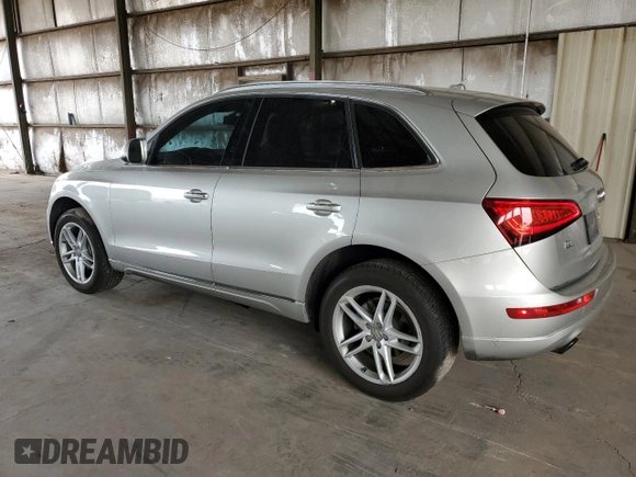2015 Audi Q5 Premium Plus with VIN WA1LFAFP2FA006482, listed as a Copart auction lot 58830545 with 141,937 mi miles and Salvage title. Bid and sale history available at DreamBid. Image 2.