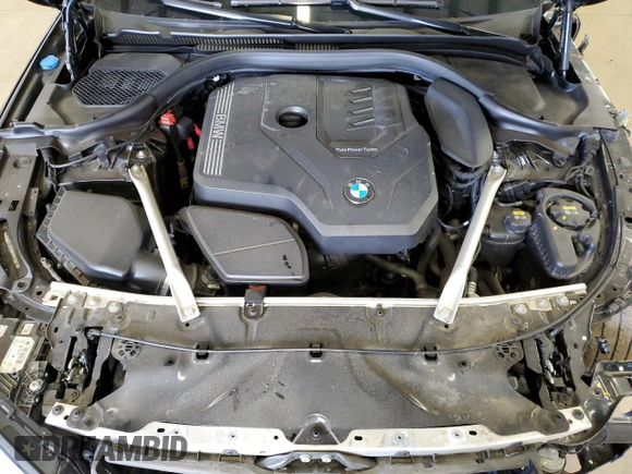 2021 BMW 5 Series 530i xDrive with VIN WBA13BJ09MWW98601, listed as a Copart auction lot 50370205 with 40,987 mi miles and Salvage Title. Bid and sale history available at carsss.com. Image 11.