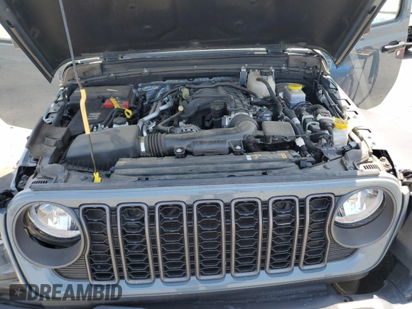 2024 Jeep Wrangler Sport S с VIN 1C4PJXDG9RW281804, выставлен на аукционе Copart как лот 59773665 с пробегом 21 994 миль миль и Списание • Salvage title. История ставок и продаж доступна на DreamBid. Изображение 11.
