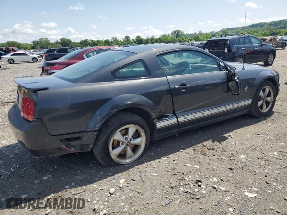 2008 Ford Mustang Deluxe with VIN 1ZVHT80N885165097, listed as a Copart auction lot 57712405 with 113,772 mi miles and Salvage title. Bid and sale history available at DreamBid. Image 3.